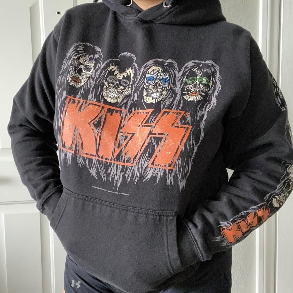 limited edition zombie halloween kiss hoodie